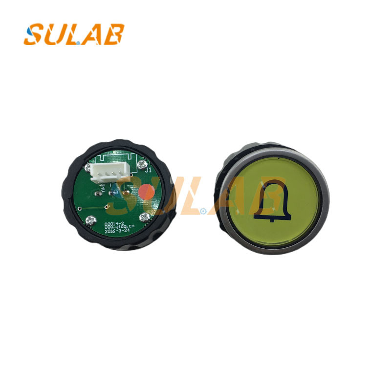  5400 Elevator Cop D Type Round Push Button D2-CL 3 Pin 4 Pins