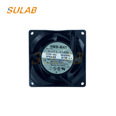 Ventilador de refrigeração axial NMB Mat 3115ps/FS-12T-B30 Partes sobressalentes de elevadores de ventilador