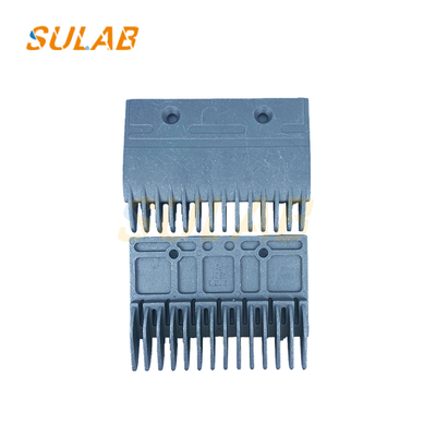 Dentes da placa pente da escada rolante Dentes de pente de plástico Acessórios de escada rolante Acessórios de escada rolante Placa pente de liga de alumínio YS17B313S01