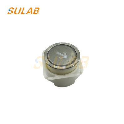 Botão Braille de Elevador SULAB A4N11522 com Bordas Retas