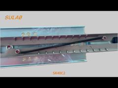 Garra de porta de elevador de liga de alta resistência SK40C2 com mecanismo de fixação de precisão compatível com Thys