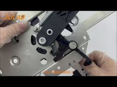 Faca para porta de elevador Fomat CDL-P0ABCD000-3 com aço inoxidável 304 CNC-terra ±0,02 mm e cone 12°