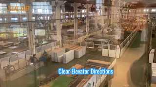 Visor LED LCD do painel de chamada do elevador Monarch