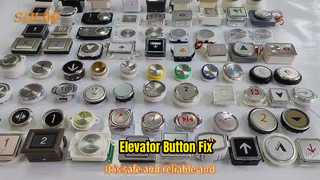 Substituição do botão MT42 do elevador Thyssen