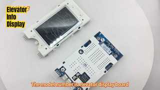 Atualização da tela do elevador, informações em tempo real