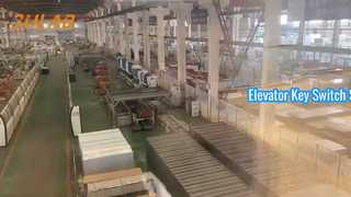 Telefone intercomunicador de elevador MT-1210-1 com comunicação full-duplex DC 24V e instalação montada na parede