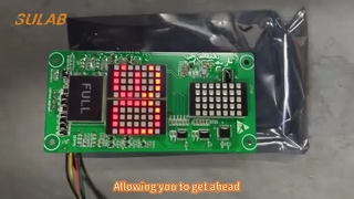 Exibição do elevador Monarch MCTC HC BG1 status claro