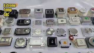 Um olhar mais atento: Botão do elevador Hyundai A4N135161 com indicador LED para chamada de hall e carro