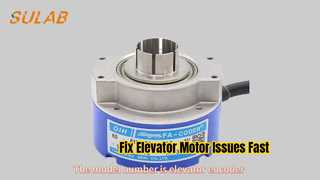 Codificador rotativo de eixo oco Tamagawa TS5246N479 OIH60-8192P24-L6-5V para motor de tração PMSM de elevador