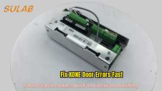 Placa PCB de controle do operador da porta do elevador KONE para acionamento do motor e peça sobressalente de segurança da posição da porta 90