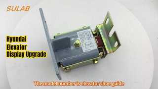 Apresente a sapata guia do carro do elevador Xizi Otis 16MM 10MM LUB121K sapata guia deslizante para suave