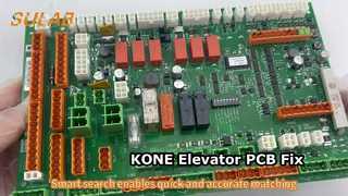 KONE KM51070314G11 LCECCBN2e Placa PCB superior do carro do elevador Placa de circuito do painel de controle do teto do carro Substituir