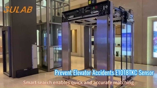 Instalação do sensor de segurança da cortina de luz do elevador E1018TKC