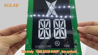 Placa de comando do elevador Monarch com tela LCD de 4,3 polegadas, interface de comunicação CAN e controle de voz