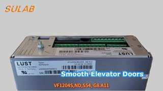 Movimentação lisa da porta das portas VF1204S V30 do elevador