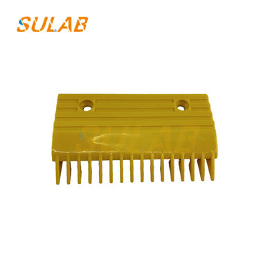 Escalator Yellow Plastic Comb Plate Central Escalator Accessories Escalator Step Comb Plate 655B013H06