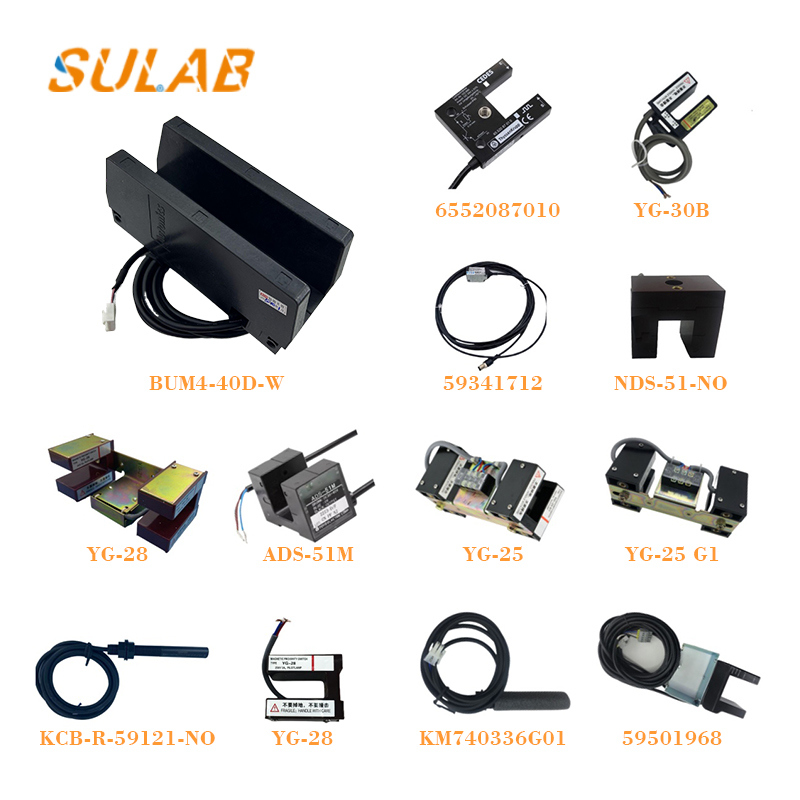 Hyundai BUM4-40D-W Leveling Sensor Photoelectric Switch with 10-30V DC, 4mm Sensing Range and M8 Connector