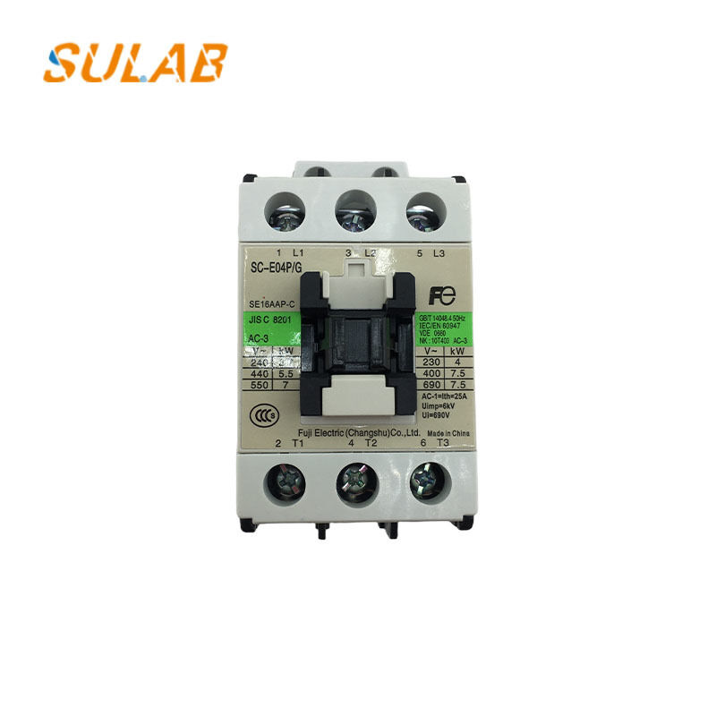 Fuji Electric SC-E04PG-110VDC IEC Contactor with 18A Rated Current 3-Pole and 110V DC Coil