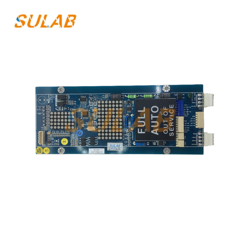 HYUNDAI WBVF HIP CC-910 Elevator Display Board LCD PCB with 12-24 VDC Dot-matrix or Segment LCD and ISO9001 Certification