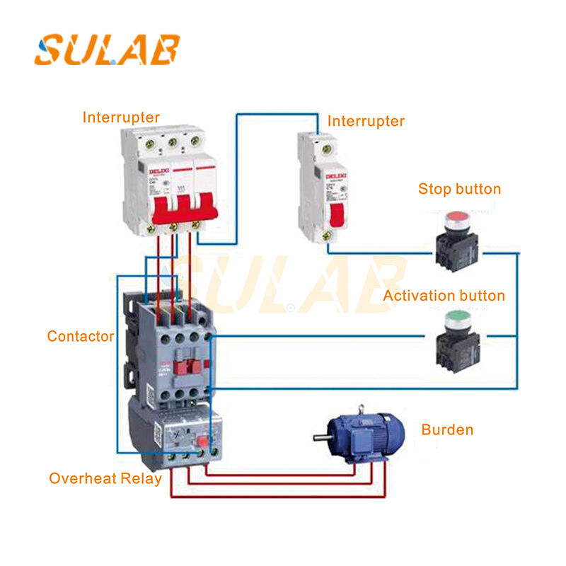 High Quality Elevator Contactor 3TF48 22-0XF0 with Main Circuit Switching and Auxiliary Contact Linkage