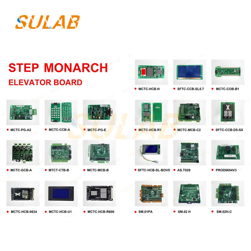 Monarch Elevator Command Board with 4.3-inch LCD Display CAN Communication Interface and Voice Control