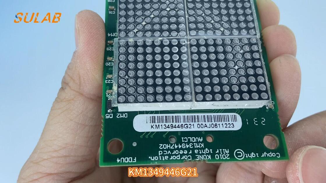 Genuine KONE Elevator Display Board KM1349446G21 PCB Board with Digital Floor Indicator for COP LOP Panels