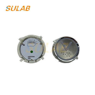 Hyundai Elevator Button A4N135161 com LED Indicator para Hall e Car Call Push