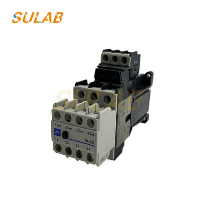 Fuji Elevator Silent AC DC Contactor SL25 com corrente nominal de 25A para operação silenciosa e compatibilidade AC DC