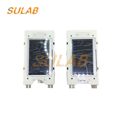 Ecrã de exibição de elevador de aço inoxidável de alta resolução com informações de operação em tempo real e painel de exibição de chamadas externas