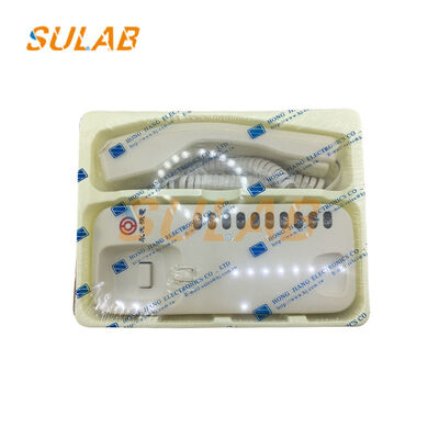 Telefone Intercomunicador de Elevador MT-1210-1 com Comunicação Full-Duplex DC 24V e Instalação Montada na Parede