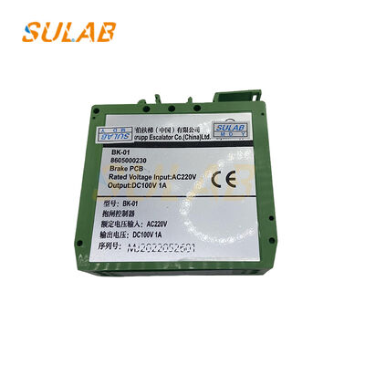 Controlador de Freio de Escada Rolante Thyssenkrupp BK-01 8605000230 com Frenagem Segura e Controle Preciso do Freio e Monitoramento de Status