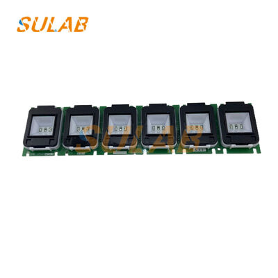 Mitsubishi Elevator Push Button com luz de fundo LED e contatos de grau industrial para 100.000 prensas Duração de vida Parte de substituição da placa de PCB
