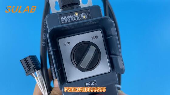 Caixa de inspeção de elevador Mitsubishi original OEM com design de montagem no topo do carro e funções de controle completas