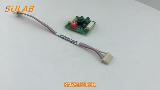 KONE Elevator Button Sounder Board KM851970G01 Arrival Bell Buzzer PCB Module com 24V DC e Plug-and-Play Instalação
