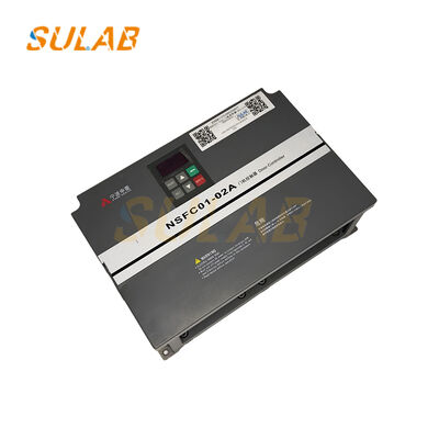 Inversor de controle de porta de elevador NSFC01-02A de Ningbo Shenling original 0,4KW com controle preciso de velocidade e posição e proteção de segurança abrangente