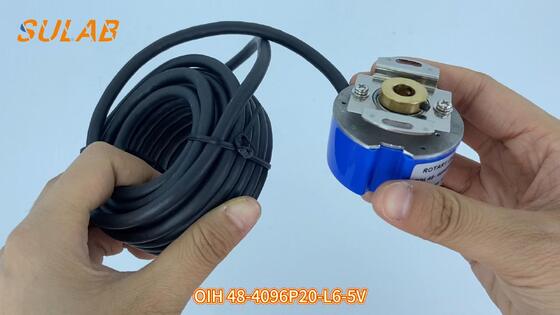 Encoder Rotativo Tamagawa OIH 48-4096P20-L6-5V para Feedback de Velocidade e Posição de Motor de Elevador com Controle Preciso de Movimento