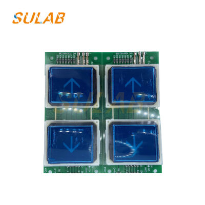 Mitsubishi Elevator Button Board LHB-006B Car Command PCB com toque anti-acidental e auto-diagnóstico para elevador da série GPS