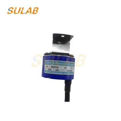 Tamagawa TS5233N590 Encoder Rotativo com 6000 Pulsos/Revolução para Detecção de Posição de Elevador em Tempo Real e Resistência à Vibração