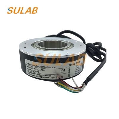 Codificador de velocidade de elevador durável Codificador rotativo de elevador Codificador de sensor de velocidade de elevador Peças de reposição CHH90-40G1800BMC526