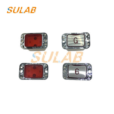 MTD260 Elevador Hall Call Push Button PCB Alto brilho LED Iluminado Aterragem Operação Switch Elevador Substituição Manutenção Peças sobressalentes