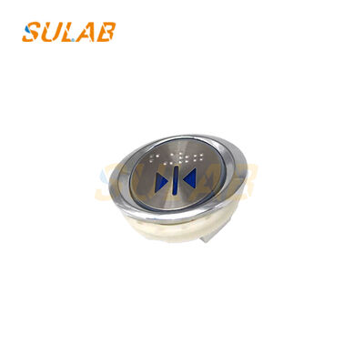 Elevador Push Button MTD331 LED redondo de luz de fundo Botão de chamada com placa de aço inoxidável e design de conector plug-in